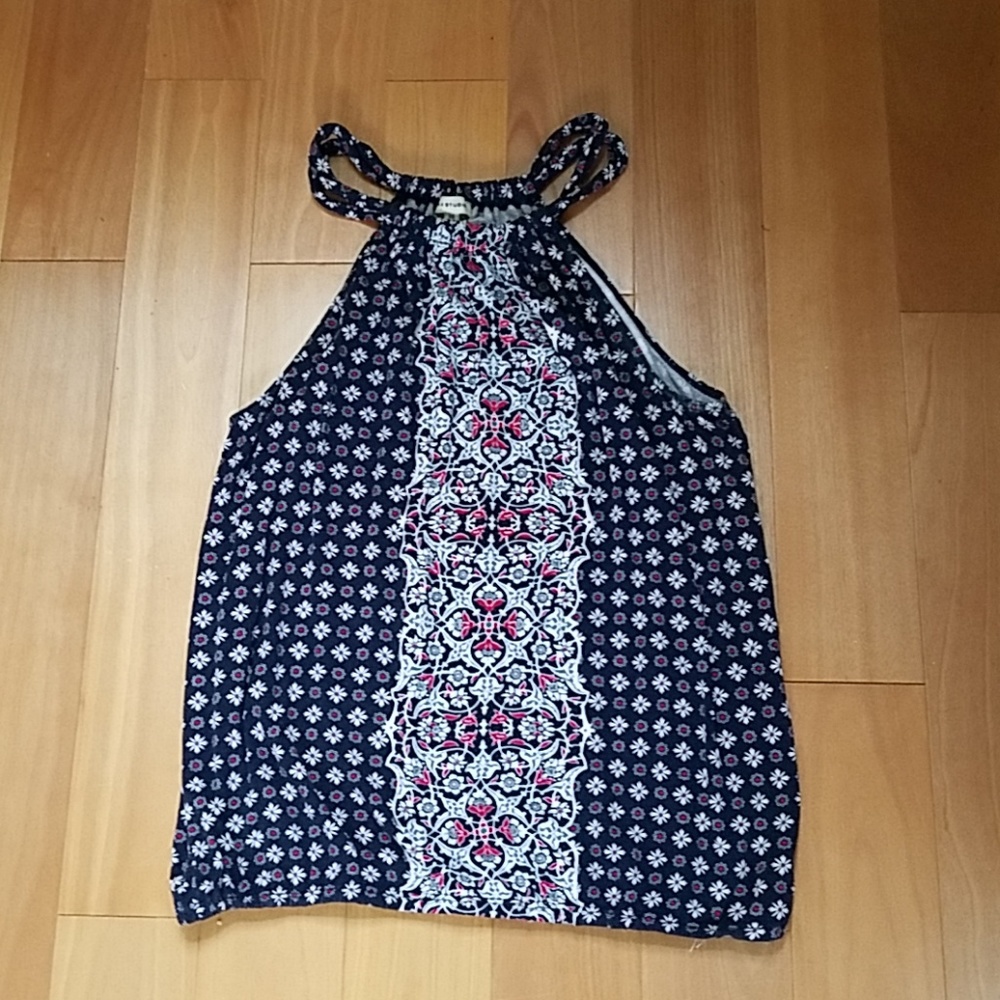Max Studio BoHo top EUC